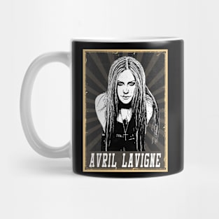 80s Style Avril Lavigne Mug